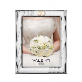 Valenti cornice 50° anniversario 15x20 cm