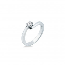 Mirco visconti anello solitario valentine 0,20 ct