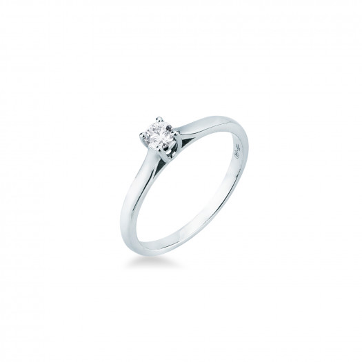 Mirco visconti anello solitario 0,16 ct