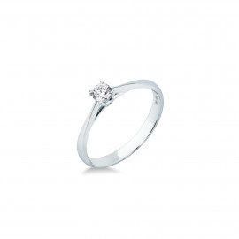Mirco visconti anello solitario 0,19 ct