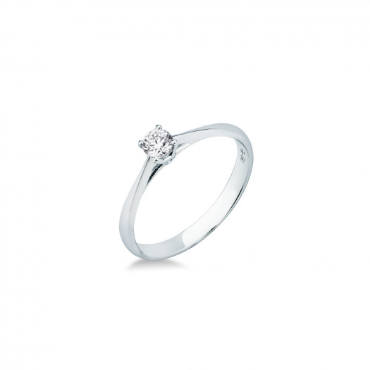 Mirco visconti anello solitario 0,19 ct