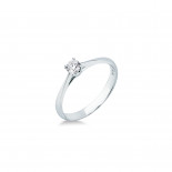 Mirco visconti anello solitario 0,19 ct