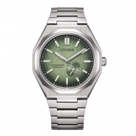 Citizen super titanio automatic verde nk5020-58x