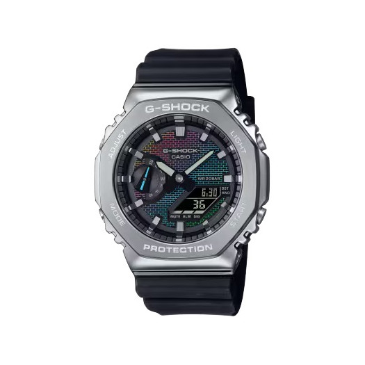 Casio g-shock steel rainbow gm-2100rw-1aer