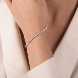 Mirco visconti bracciale tennis con brillanti 1, 75 ct