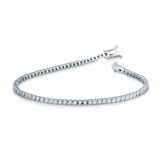 Mirco visconti bracciale tennis lapidato medio con brillanti