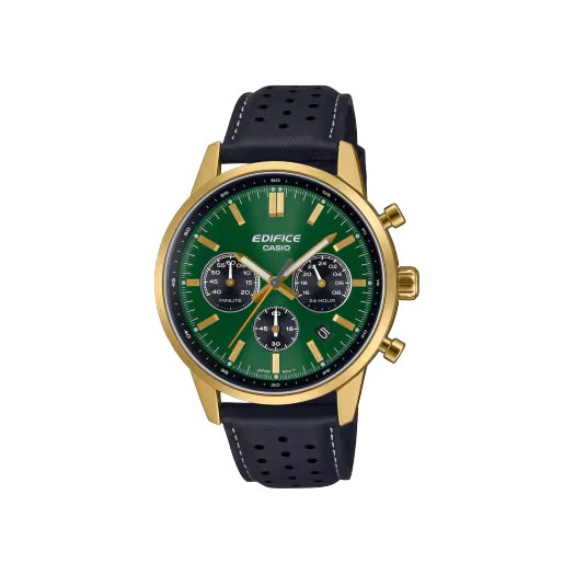 Edifice classic crono gold- green efr-575cl-3aef