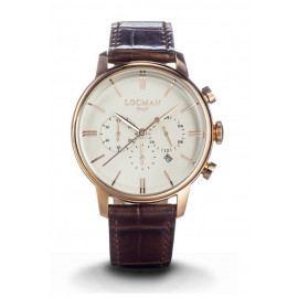 Locman 1960 crono pvd rose gold