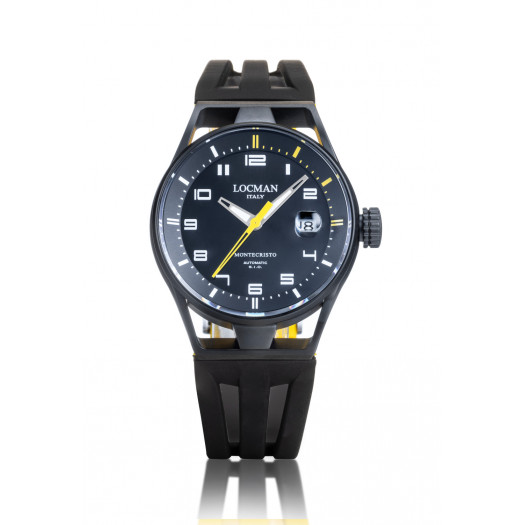 Locman montecristo 41 mm automatico nero