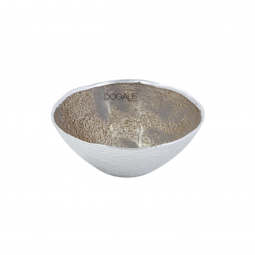 Greggio ciotola infinito tonda arg oro 16 cm