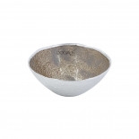 Greggio ciotola infinito tonda arg oro 16 cm