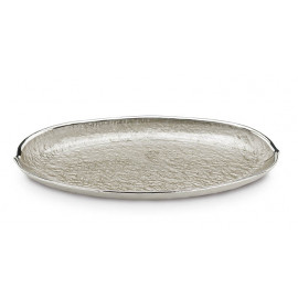 Dogale piatto euclide ovale tortora 