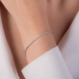 Mirco visconti bracciale tennis lapidato piccolo con brillanti