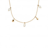 Skagen jewels girocollo agnethe pearl gt