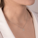 Mirco visconti girocollo stella forata con brillanti 0,09 ct