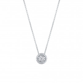 Mirco visconti girocollo magic tondo con brillanti 0,19 ct