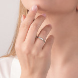 Mirco visconti anello trilogy magic 0,12 ct