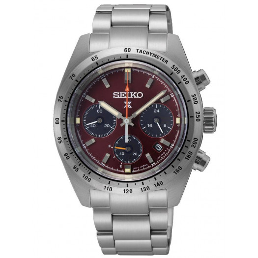 Seiko prospex speedtimer 41 mm bordeaux limited ssc953p1