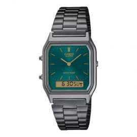 Casio vintage ana-digi black- green aq-230egg-3aef