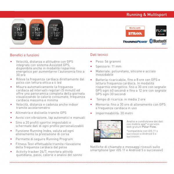 Polar m430 orange