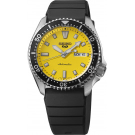 Seiko 5 skx design vintage yellow