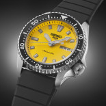 Seiko 5 skx design vintage yellow