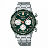 Seiko classic sports car vintage chronograph verde
