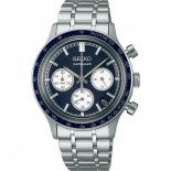 Seiko classic sports car vintage chronograph blu