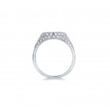 Mirco visconti anello scudo con brillanti 0,90 ct