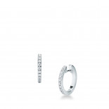 Mirco visconti orecchini a cerchio con brillanti 0,18 ct