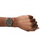 Skagen signatur charcoal pelle
