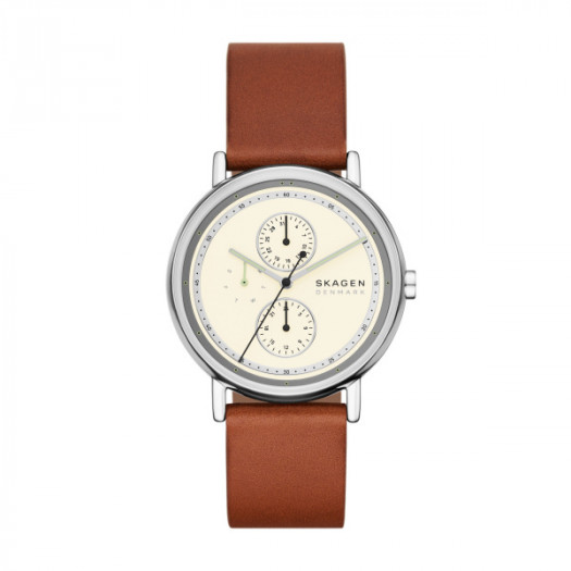 Skagen signatur man cream- brown