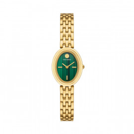 Tory burch the oval malachite gt