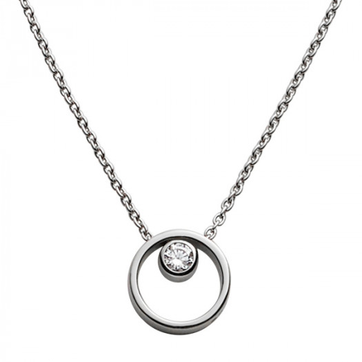 Skagen jewels collana elin crystal circle st