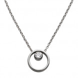 Skagen jewels collana elin crystal circle st