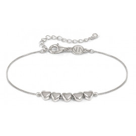 Nomination bracciale armonica 5 cuori st