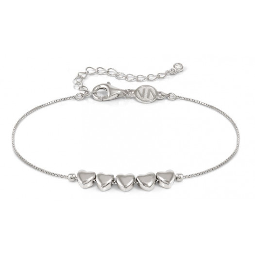 Nomination bracciale armonica 5 cuori st
