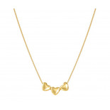 Nomination collana armonica 3 cuori gt