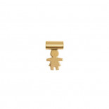 Nomination seimia simbolo bimba in oro giallo