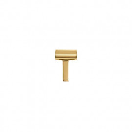 Nomination seimia lettera i in oro giallo