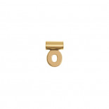 Nomination seimia lettera o in oro giallo