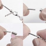 Nomination seimia bracciale in acciaio nero con stopper