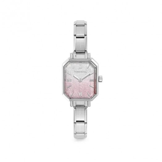 Nomination orologio paris glitz rosa