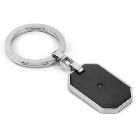 Nomination portachiavi strong diamond ottagono bk