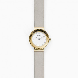 Skagen leonora g grey pelle