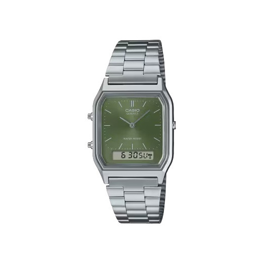 Casio vintage ana-digi verde aq-230a-3amqyes