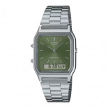 Casio vintage ana-digi verde aq-230a-3amqyes