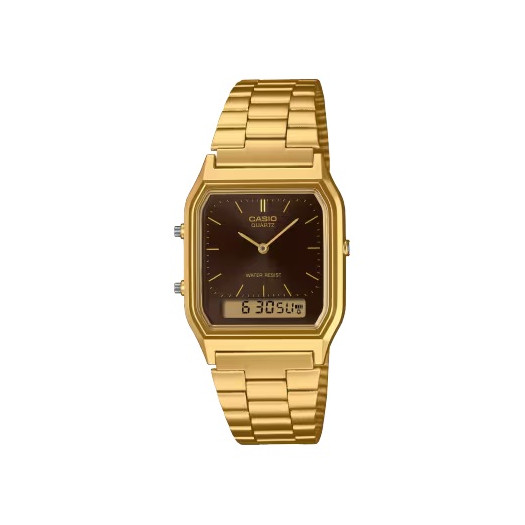 Casio vintage ana-digi gt brown 