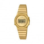 Casio vintage round mini gold tone