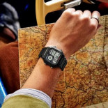 Casio ae series world time black